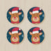 Coasters - Reindeer Smily 2 - printonitshop