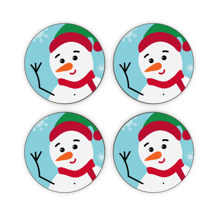 Coasters - Smily Snowman - printonitshop