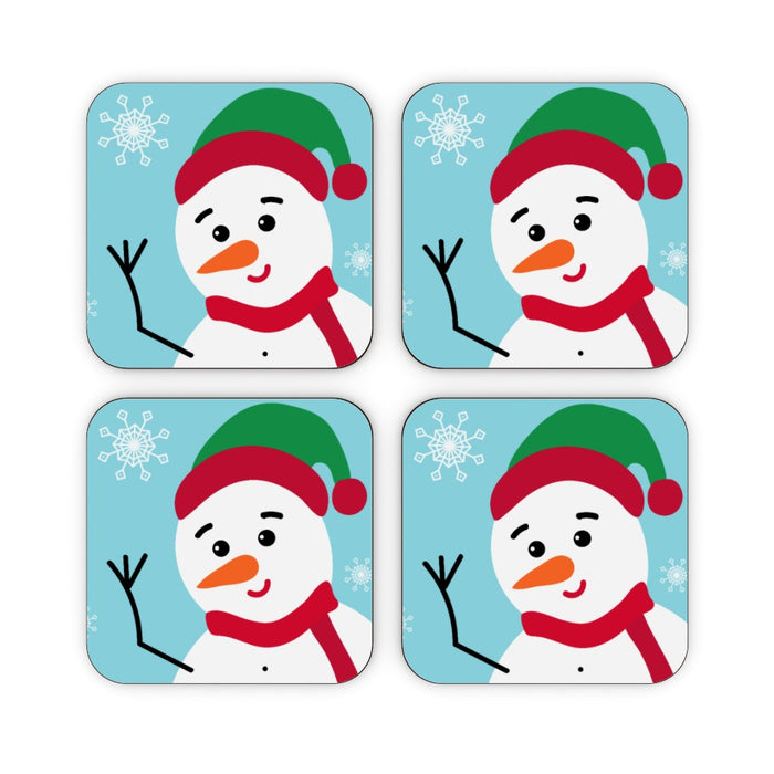 Coasters - Smily Snowman - printonitshop