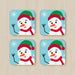 Coasters - Smily Snowman - printonitshop