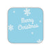 Coasters - Merry Christmas Blue - printonitshop