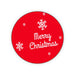 Coasters - Merry Christmas Red - printonitshop