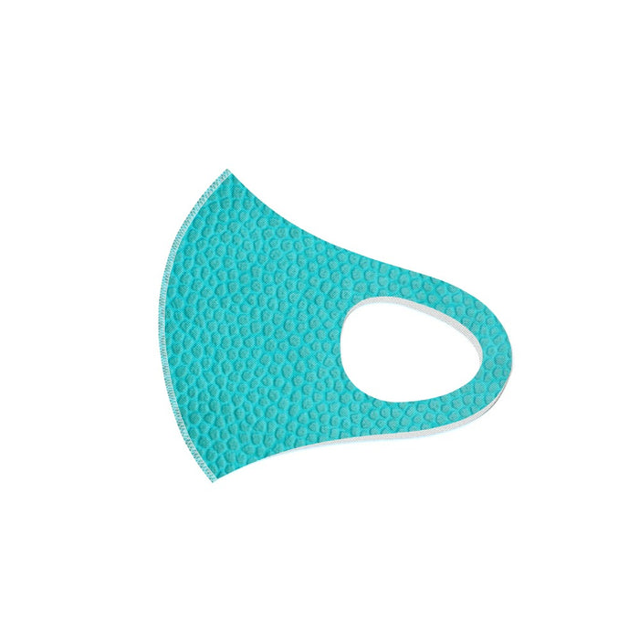 Loop Mask - Textured Turquoise - printonitshop