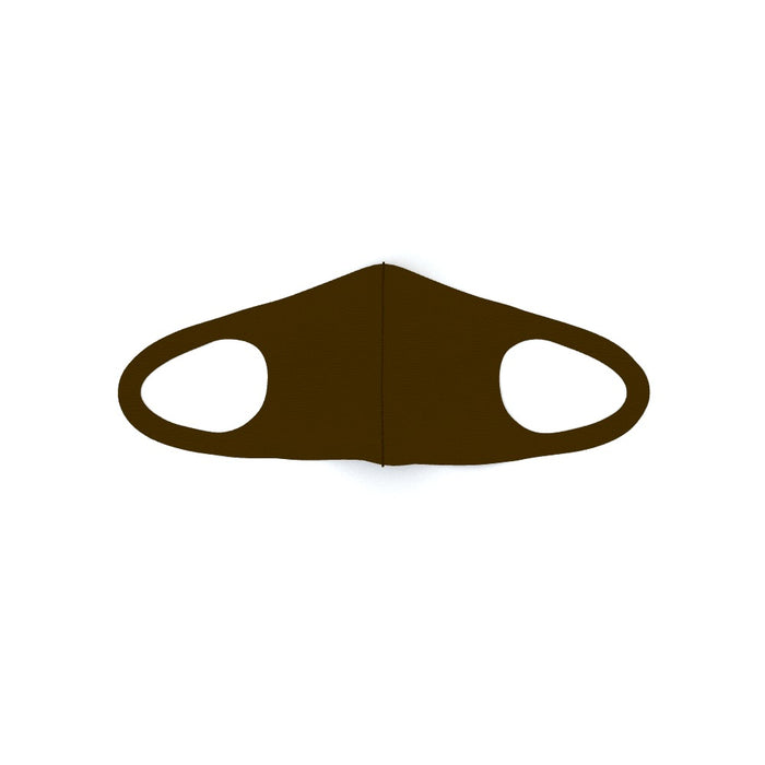 Ear Loop Mask - Brown - printonitshop