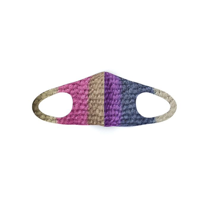 Ear Loop Mask - Velvet Stripes - printonitshop