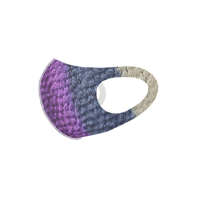 Ear Loop Mask - Velvet Stripes - printonitshop