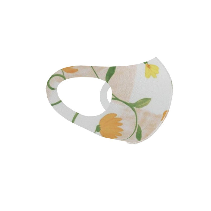 Ear Loop Mask - Climbing Wall Flower - printonitshop