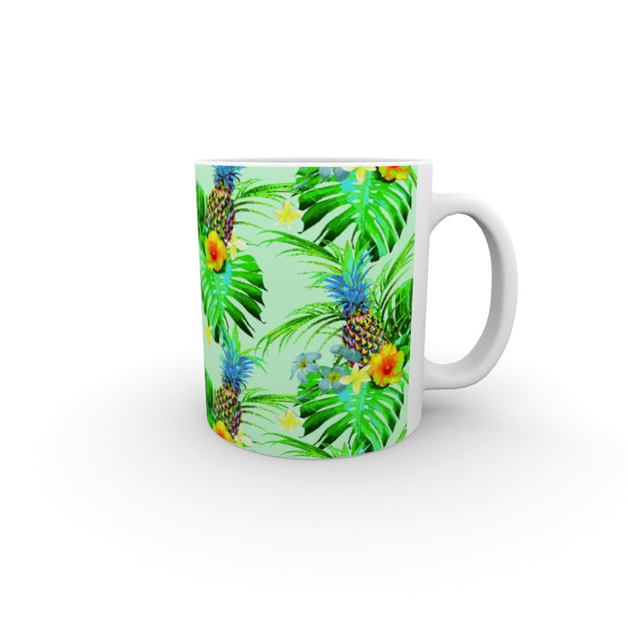 11oz Ceramic Mug - Tropical Green - printonitshop