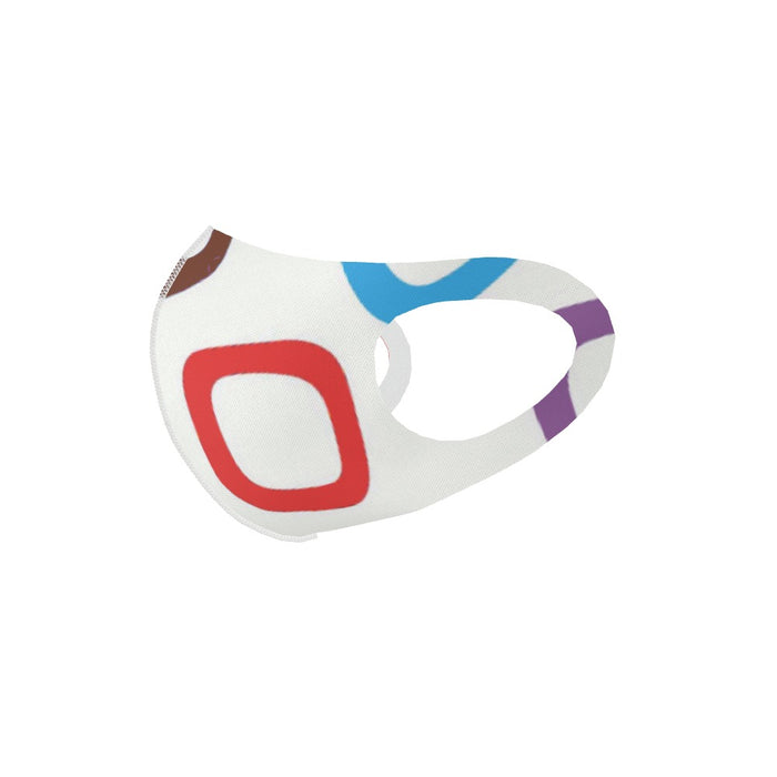 Loop Ear Mask - Coloured Cherios - printonitshop