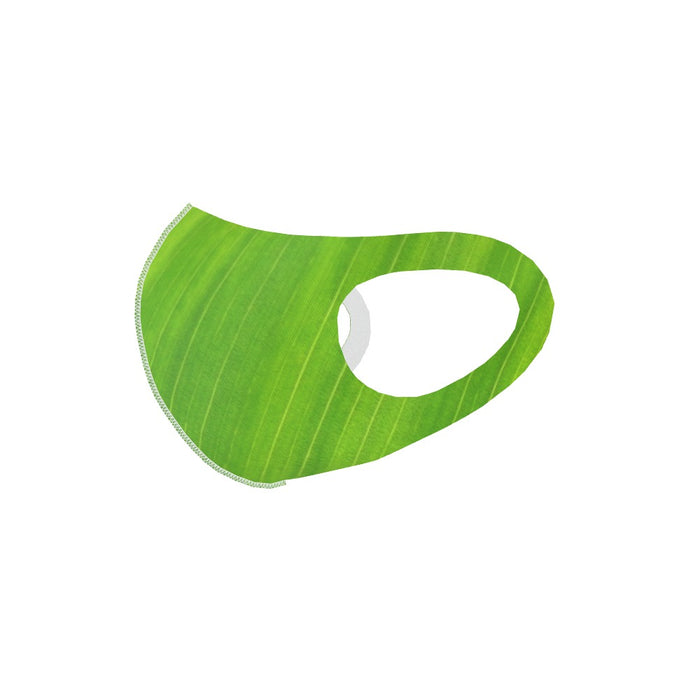 Ear Loop Mask - Green Linear - printonitshop