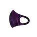 Ear Loop Mask - Purple Feathers - printonitshop