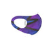 Ear Loop Mask - Abstract Waves Blue / Purple - printonitshop