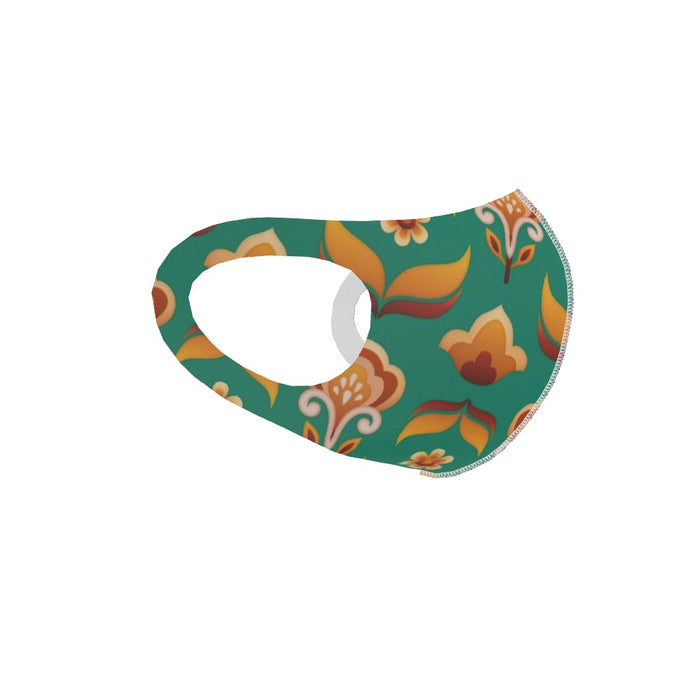 Ear Loop Mask - Stamen Green - printonitshop