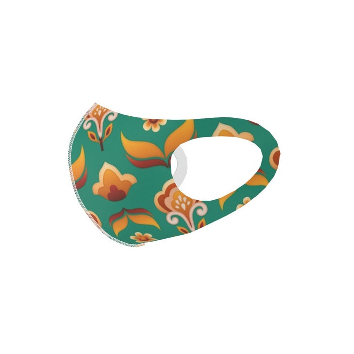 Ear Loop Mask - Stamen Green - printonitshop