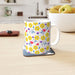 11oz Ceramic Mug - Yellow Flowers - printonitshop