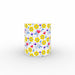 11oz Ceramic Mug - Flowers Yellow - printonitshop