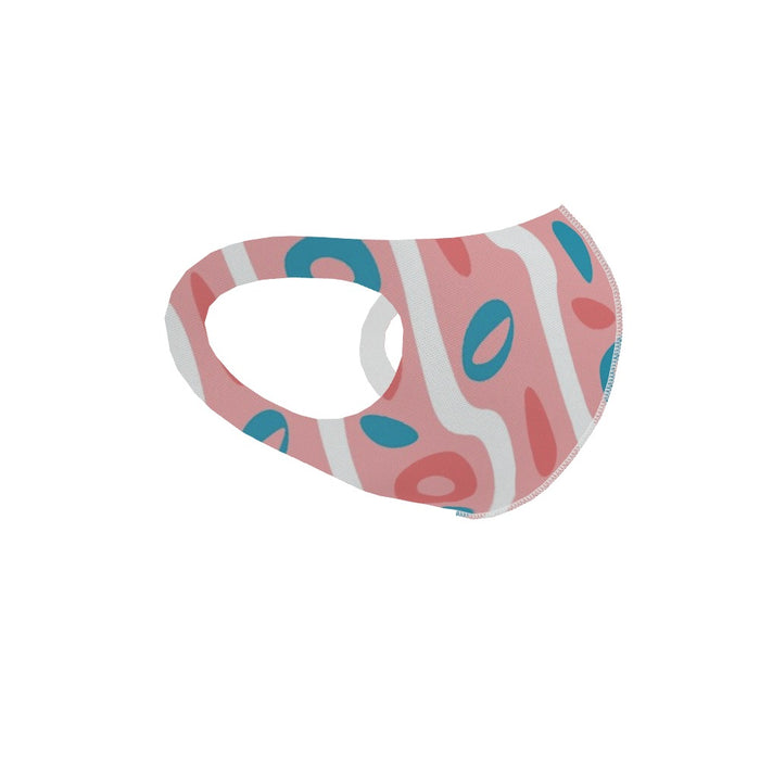 Ear Loop Mask - Pattern Pink - printonitshop