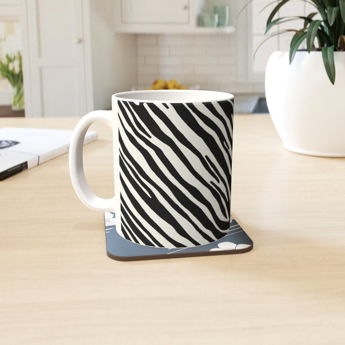 11oz Ceramic Mug - Zebra - printonitshop