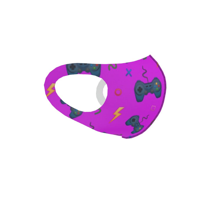 Ear Loop Mask - Bright Pink Gaming - printonitshop