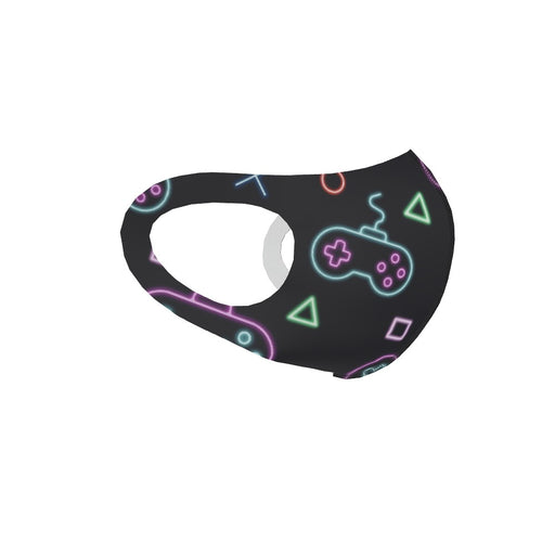 Ear Loop Mask - Gaming Neon Black - printonitshop