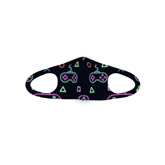 Ear Loop Mask - Gaming Neon Black - printonitshop