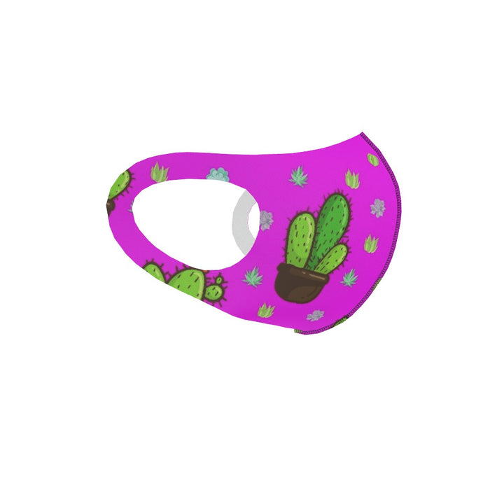 Ear Loop Mask - Cactus Pink - printonitshop