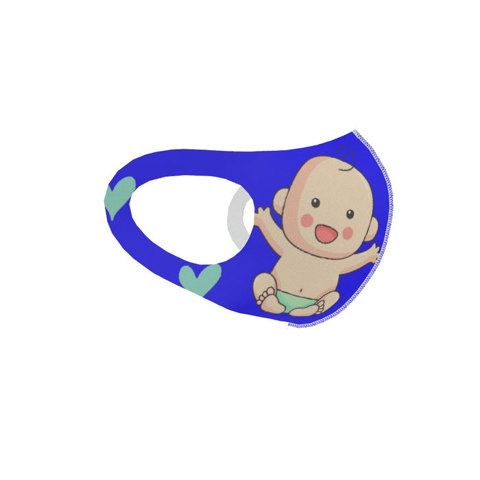 Ear Loop Mask - Baby Blue - printonitshop