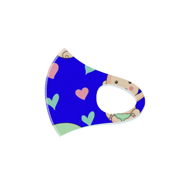 Ear Loop Mask - Baby Blue - printonitshop