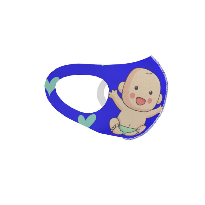 Ear Loop Mask - Baby Blue - printonitshop