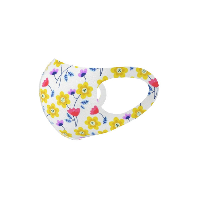 Ear Loop Mask - Yellow Flowers - printonitshop