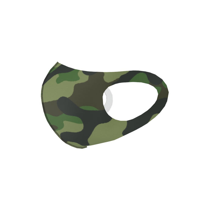 Ear Loop Mask - Camo Green - printonitshop