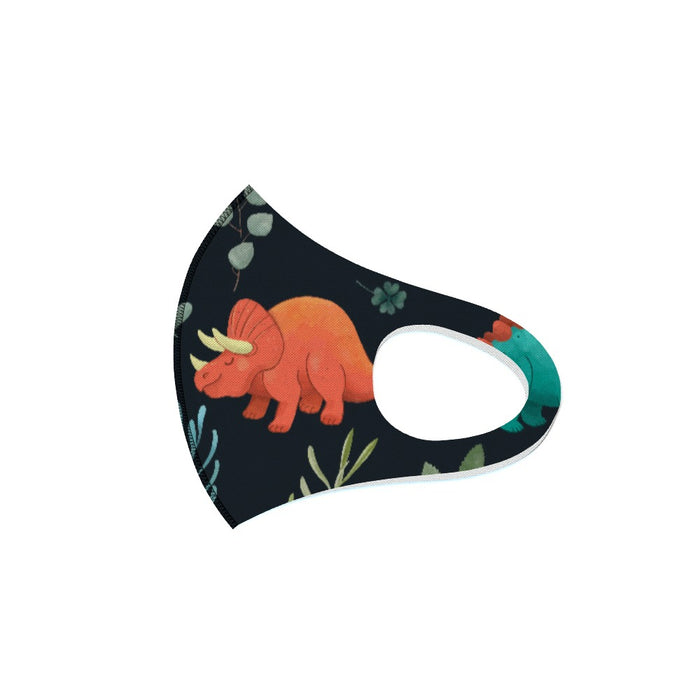 Ear Loop Mask - Dino Dark - printonitshop