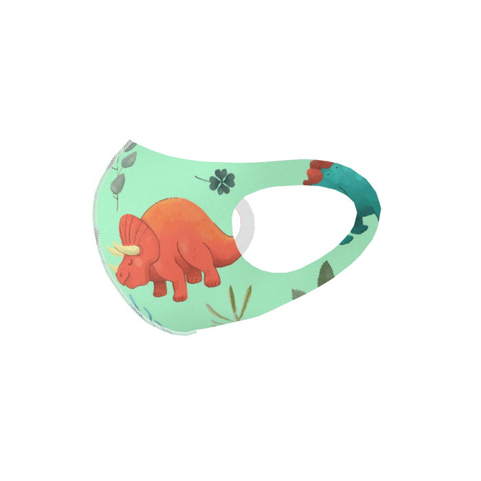 Ear Loop Mask - Dino Light - printonitshop