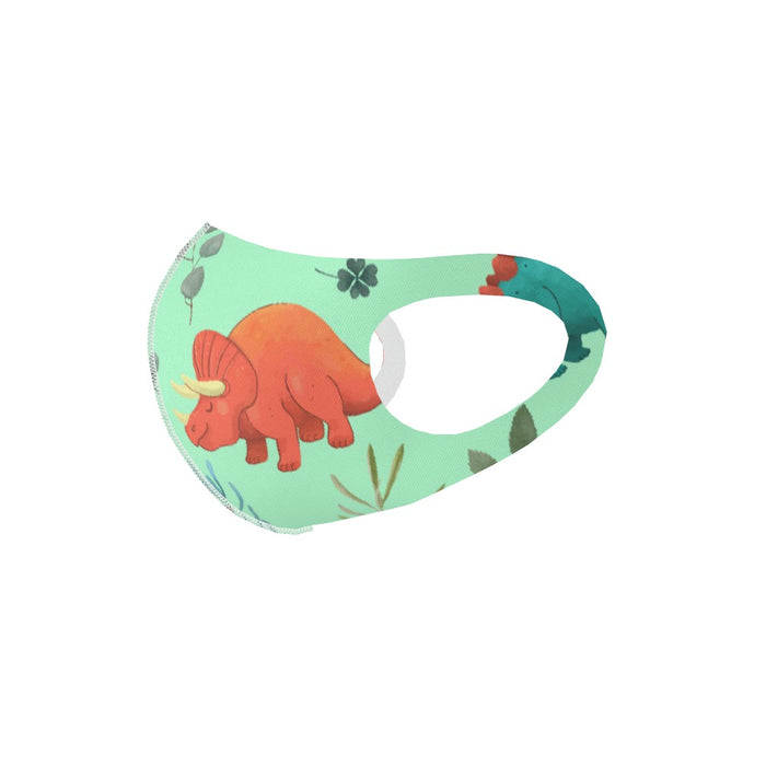 Ear Loop Mask - Dino Light - printonitshop