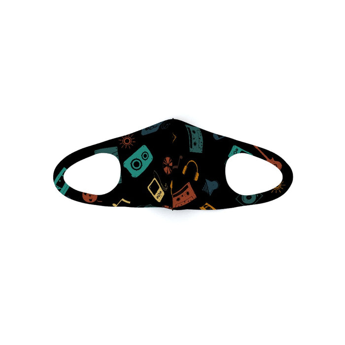 Ear Loop Mask - Retro Music - printonitshop