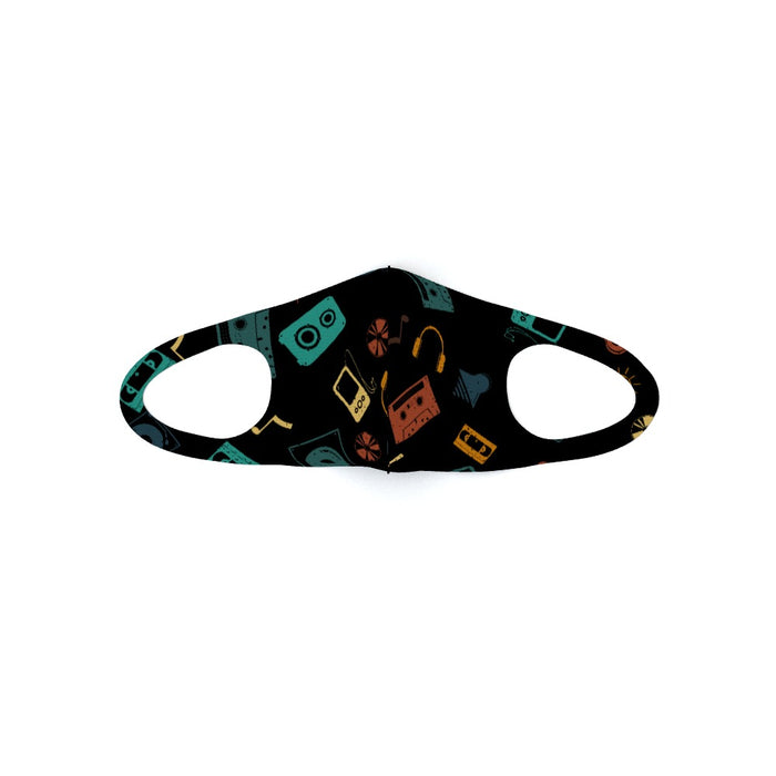 Ear Loop Mask - Retro Music - printonitshop