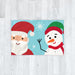 Blanket - Santa and the Snowman - printonitshop