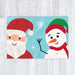 Blanket - Santa and the Snowman - printonitshop