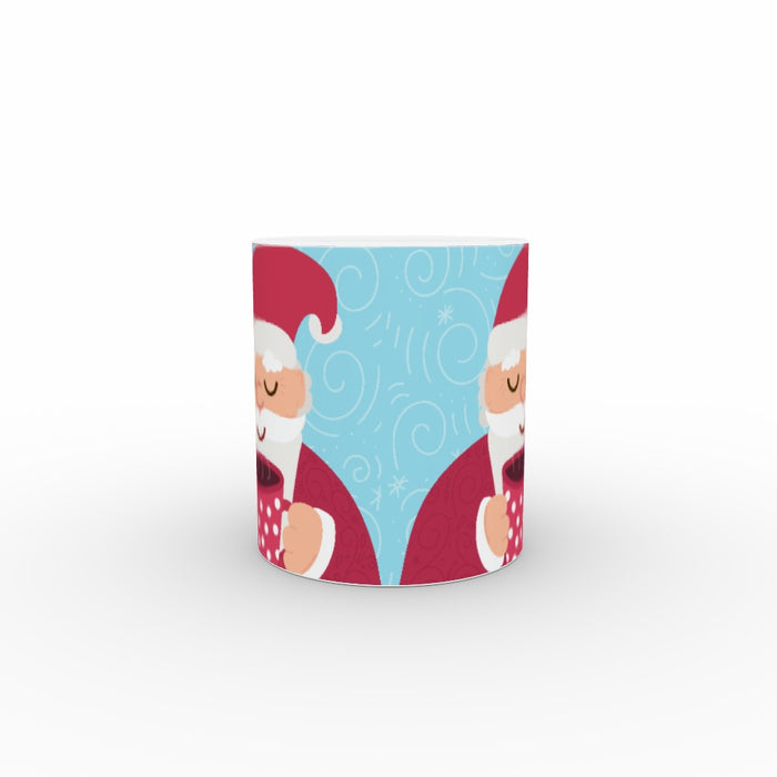 11oz Ceramic Mug - Santa's Hot Drink - printonitshop