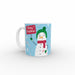 11oz Ceramic Mug - Snowman - printonitshop