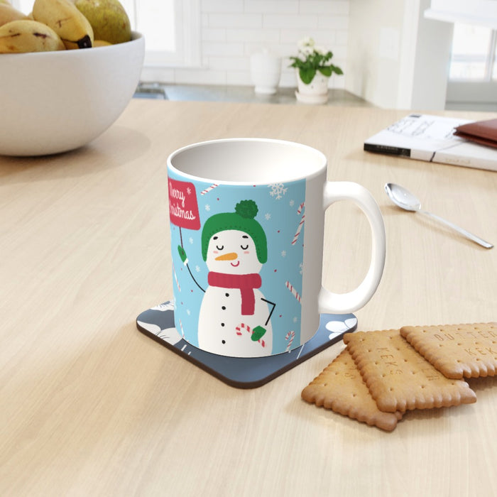 11oz Ceramic Mug - Snowman - printonitshop