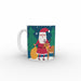 11oz Ceramic Mug - Santa and the Reindeer - printonitshop