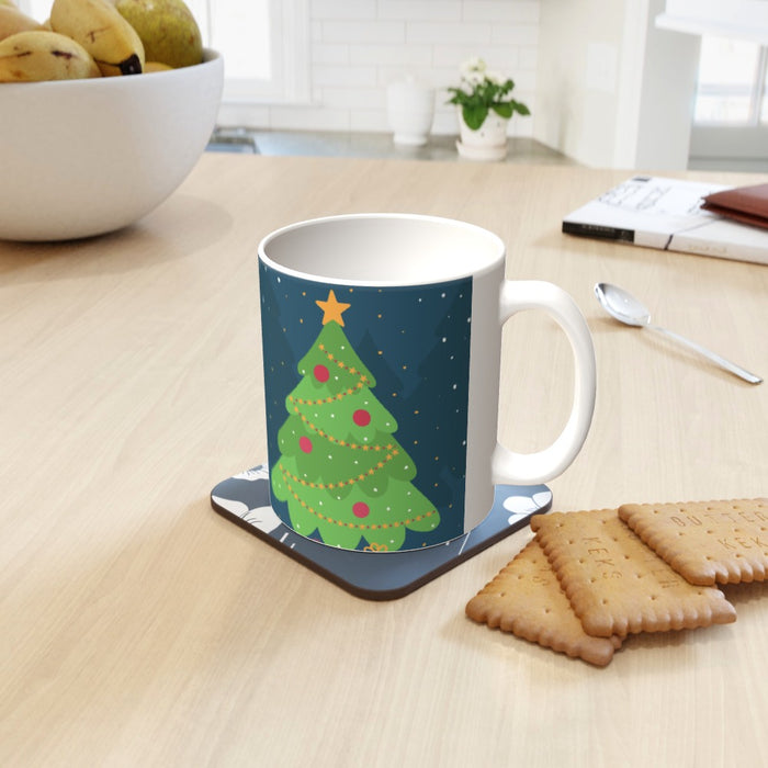 11oz Ceramic Mug - Christmas Tree - printonitshop