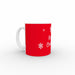 11oz Ceramic Mug - Merry Christmas Red - printonitshop