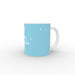 11oz Ceramic Mug - Merry Christmas Blue - printonitshop