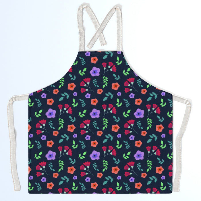 Apron - Dark Flowers - printonitshop