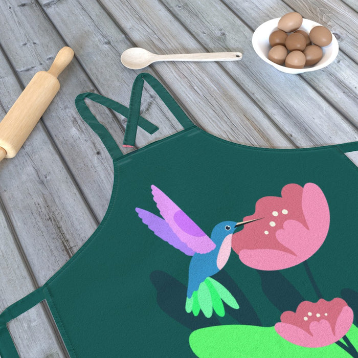 Apron - Floral Bird - printonitshop