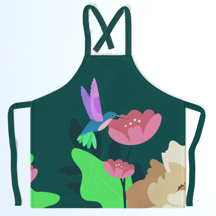 Apron - Floral Bird - printonitshop