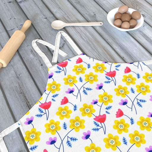 Apron - Yellow Flowers - printonitshop