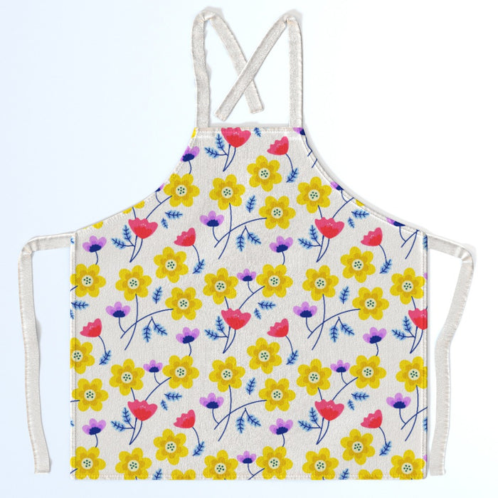 Apron - Yellow Flowers - printonitshop